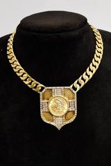 Unusual Bucellati Dollar Coin Necklace