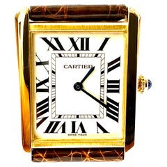 Cartier Tank Solo Ref. # 3167 Full Set. Original Box and Papers