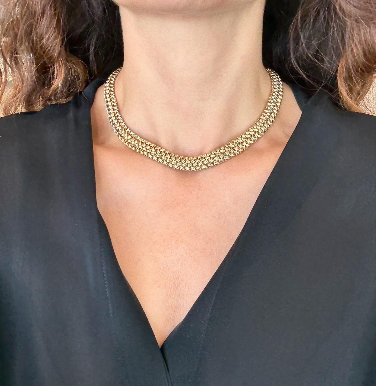 Collar de oro de 14 quilates de los años 60 en Bueno estado para la venta en Los Angeles, CA