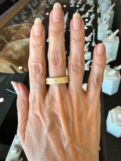 Roberto Coin Venetian Princess Diamond 18K Rose Gold Band