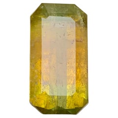 Yellow Green Pink Hue Bicolor Natural Tourmaline Ring, Pendant Gemstone 5.20 Ct Yellow Green Pink Hue Bicolor Natural Tourmaline Ring, Pendant Gemstone 5.20 Ct