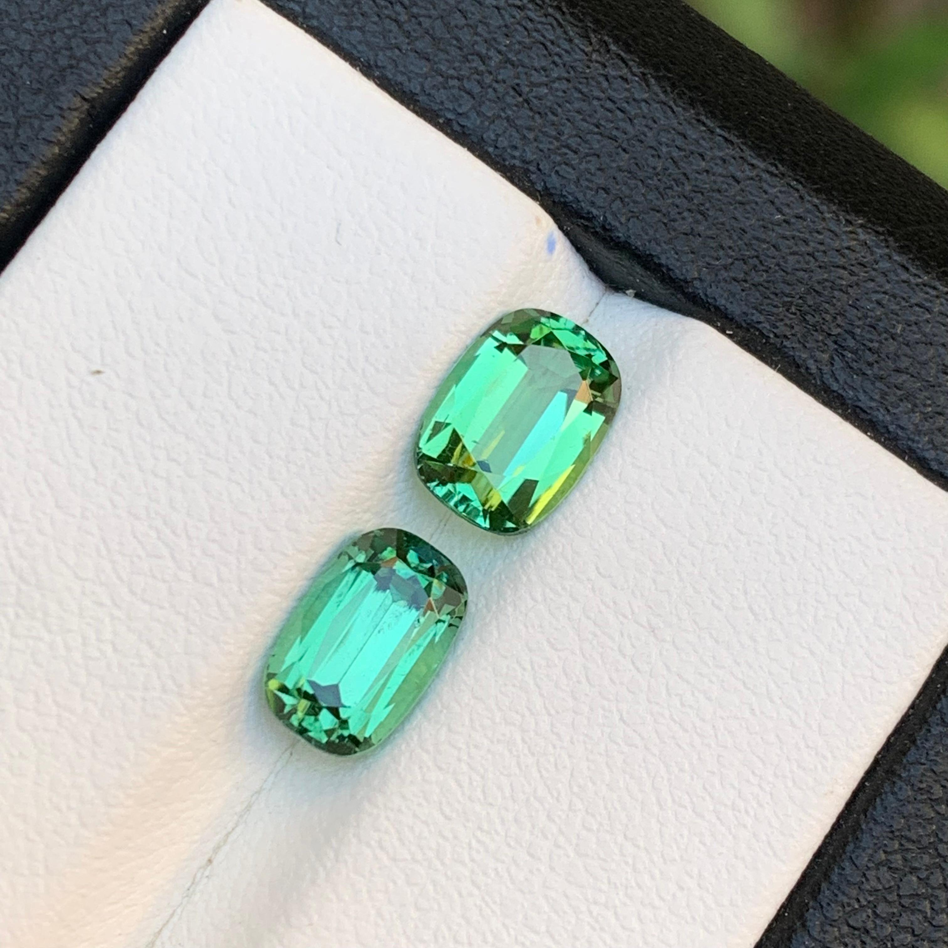 Greene & Greene Greene - Tourmaline en vrac 3.35 ct pour bague, boucles d'oreilles, etc... en vente 3