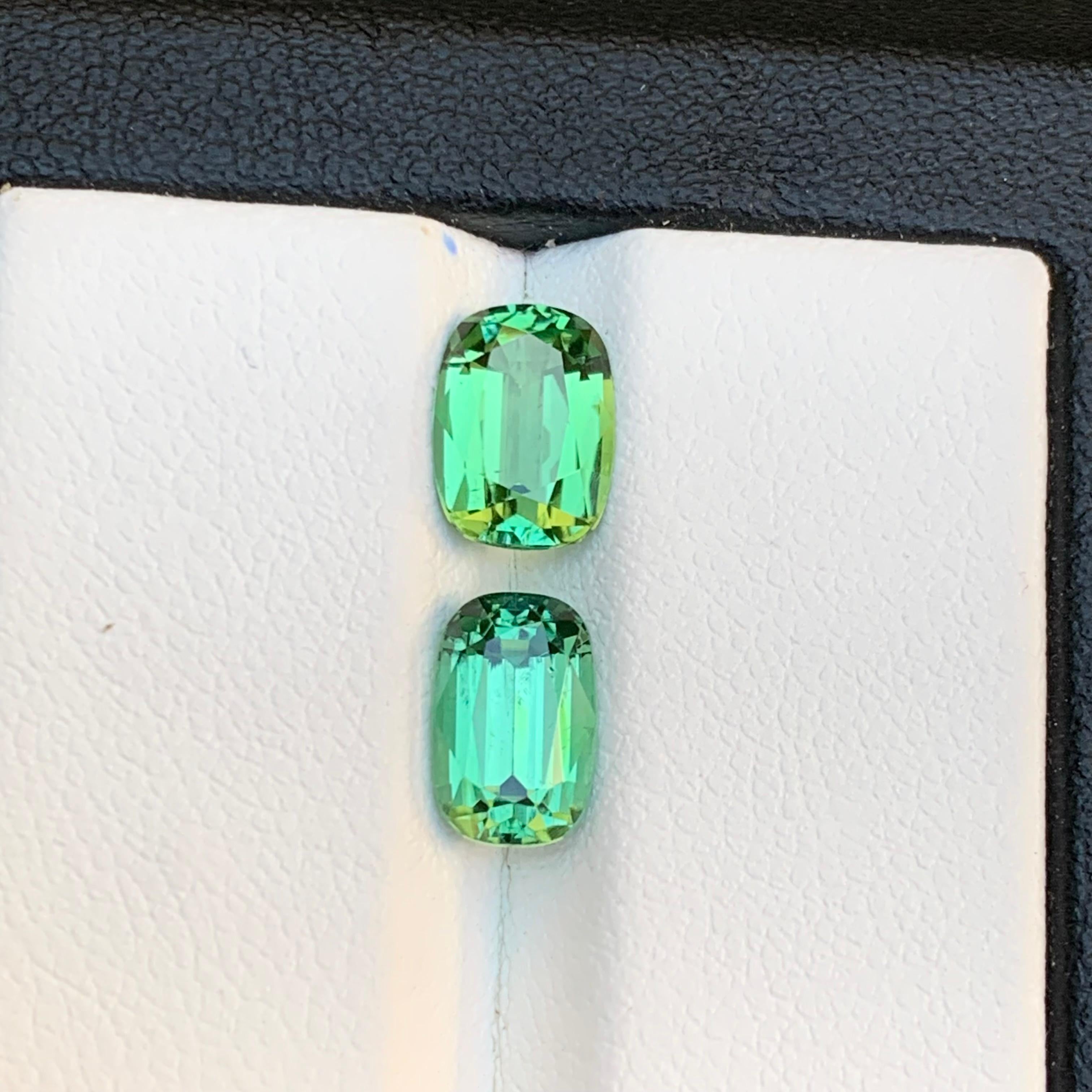 Greene & Greene Greene - Tourmaline en vrac 3.35 ct pour bague, boucles d'oreilles, etc... en vente 5