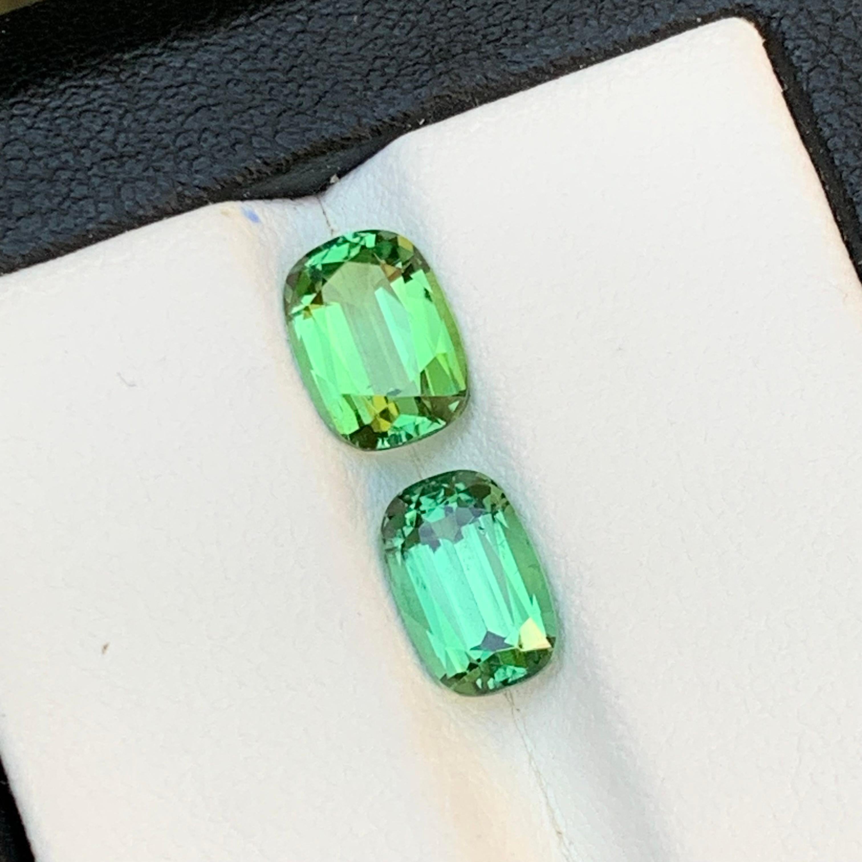 Greene & Greene Greene - Tourmaline en vrac 3.35 ct pour bague, boucles d'oreilles, etc... en vente 6
