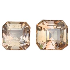 Light Golden Brown Natural Topaz Loose Gemstones 13.10 Ct Octagon Cut-Jewelry