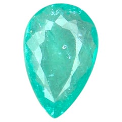Blue Green Natural Paraiba Tourmaline Pear Cut 1.99 Ct Loose Gemstone for Ring