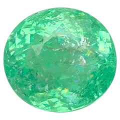 Tourmaline Paraíba verte naturelle, 7,89 carats, taille ovale, pierre précieuse en vrac pour bague