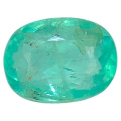 Neon Green Natural Paraiba Tourmaline 1.03Ct Cushion Cut Loose Gemstone for Ring