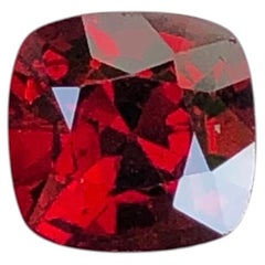 Deep Red Natural Spinel 1.25 Carat Cushion Cut Loose Gemstone for Ring — Burma
