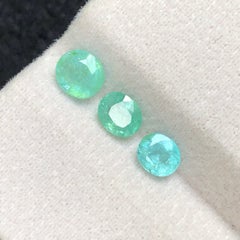 Bluish Green Natural Paraiba Tourmaline 1.60 Ct Oval Cut Loose Gemstones Parcel