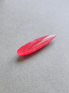 14.52 Carats Natural Rhodonite of Brazil Red Color Rare Size Gemstone