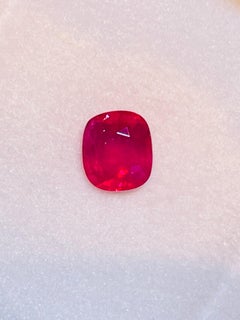 5.20 Ct GRS certified Natural No heat Burma Ruby Pigeon blood (Mogok Myanmar )