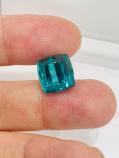 Collection 10.60 Ct True Lagoon Tourmaline Namibia transparent eye clean