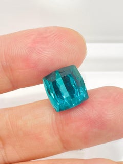 Collection 10.60 Ct True Lagoon Tourmaline Namibia transparent eye clean