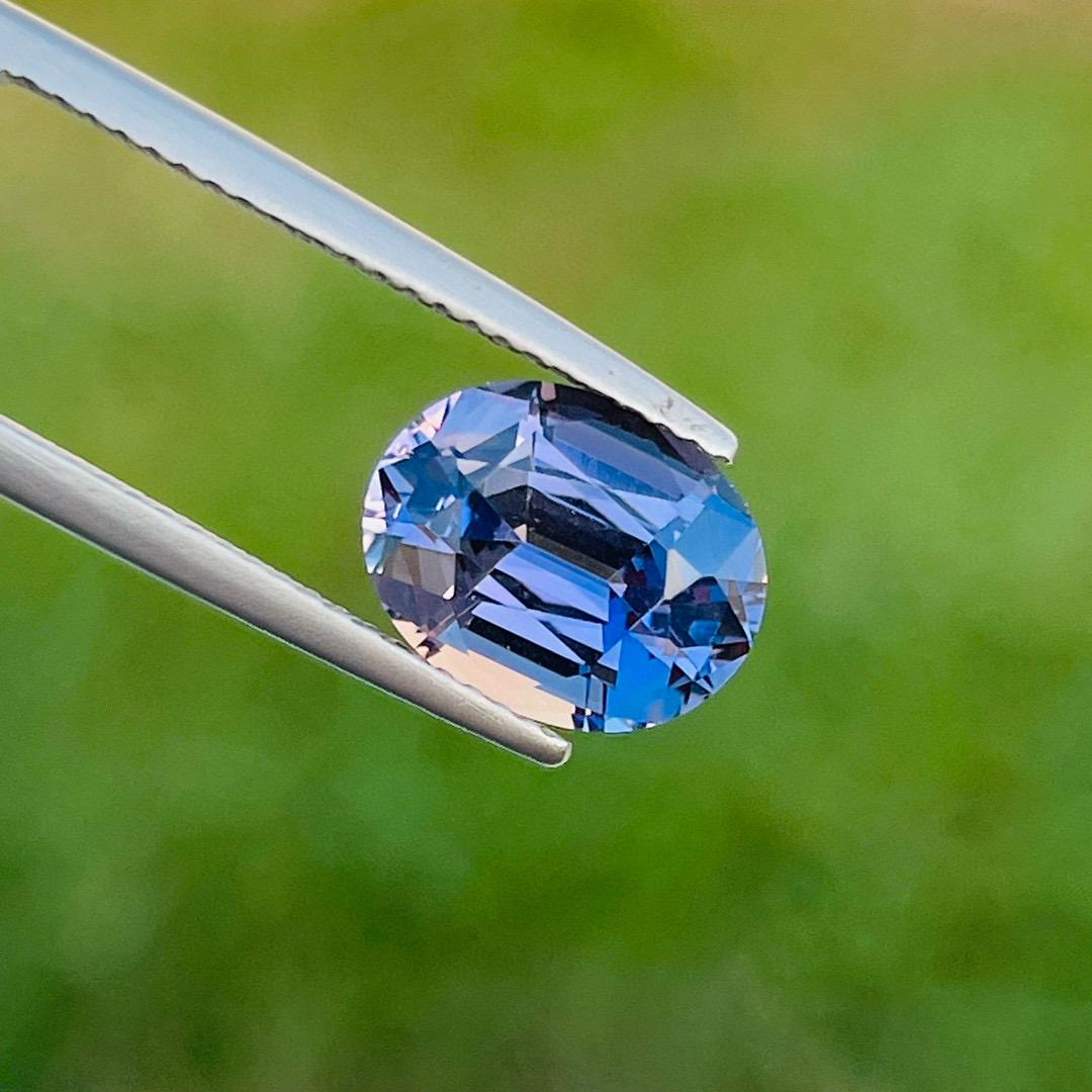 Natural zoisite Tanzanite Unheated Germany Precision cutting 3.55 Ct For Sale 1