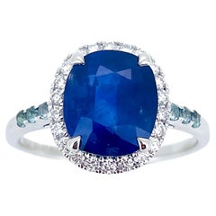 GIA 5,47ct Smeraldo senza olio Raro Russia Origine Oro Platino 7,81 Grammi