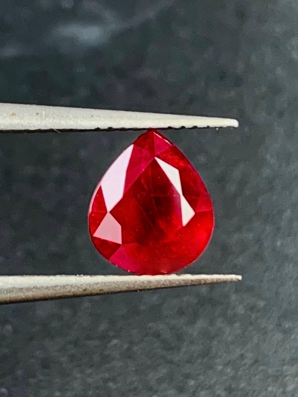 red emerald stone