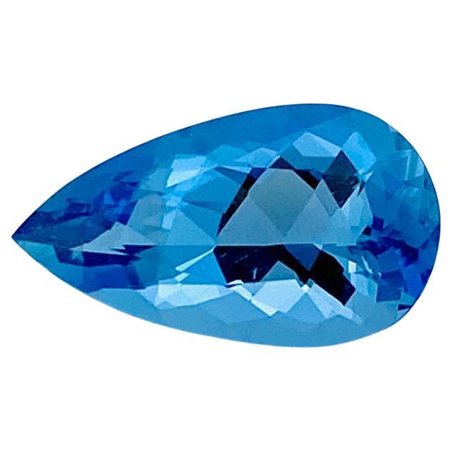 Aguamarina Natural Super Santa Maria color 3.26 Ct