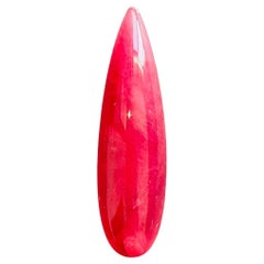 14.52 Carats Natural Rhodonite of Brazil Red Color Rare Size Gemstone