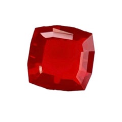3.15 Ct Natural Opal Red color completed clean Clarity collection