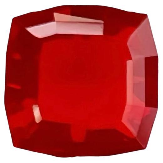 3.15 Ct Natural Opal Red color completed clean Clarity collection