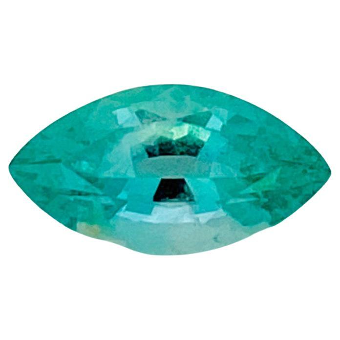 Certificat GUILD, naturel, sans huile, Russie, émeraude vert intense 1,33 carat