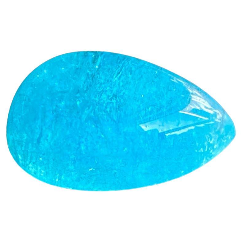 AIGS Certificate Natural Neon Blue Paraiba Tourmaline Mozambique 3.64 Ct