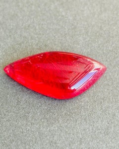 22.28 Ct Natural Rhodonite Cabochon Brazilian Gemstone Red color