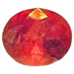 0.71 Ct Rare Russia Alexandrite change to red color from green semi Transparent