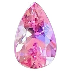 1.20 Ct ICA Certificate Natural pink Tanzanite unheat zoisite eye clean
