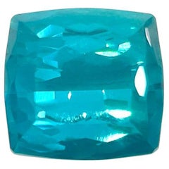 Collection 10.60 Ct True Lagoon Tourmaline Namibia transparent eye clean