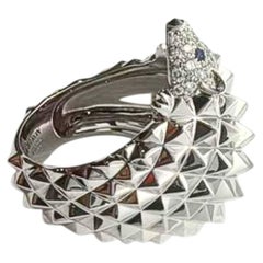 Anello Boucheron Elisson Hedgehog in oro bianco 18 carati