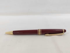Montblanc Meisterstuck Claret Burgundy Gold Tone Ballpoint Pen