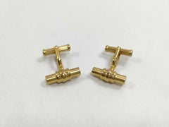 Gemelos de barra Montblanc Vintage en tono dorado