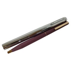Sheaffer Purple and Black Ballpoint Pen Set of 2