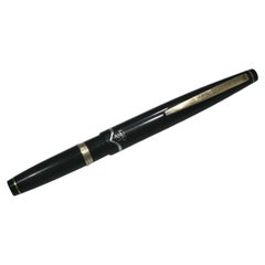 Penna stilografica Sailor con pennino in oro 21 carati, nero