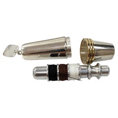 Tiffany & Co. Kit de costura de plata de ley 925 con tijeras, carrete de hilo y dedal