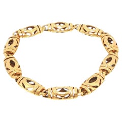Vintage Cartier C De Cartier 18K Gold Bracelet
