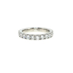 Graff Platinum Diamond Eternity Band Ring