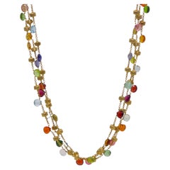 Collier « Paradise » à plusieurs rangs en or 18 carats de Marco Bicego