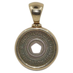Ciondolo Bulgari Monete in oro giallo 18 carati, edizione limitata "NYC Subway Token"