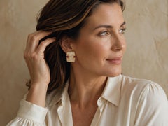 Clips d'oreilles Charles Krypell en or 18 carats