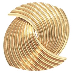 Tiffany & Co. 14K Gold Brooch