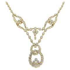 Cartier Vintage Diamond Festoon Necklace