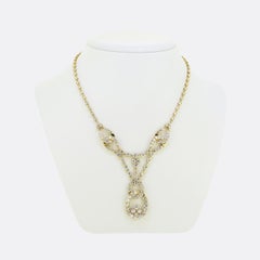 Cartier Vintage Diamond Festoon Necklace