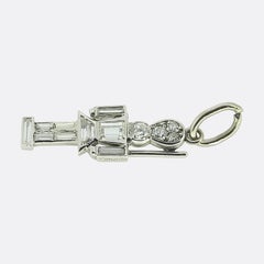 Cartier Art Deco Diamond Nutcracker Charm