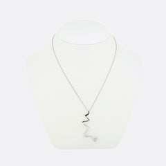 Tiffany & Co. Frank Gehry Diamant-Anhänger-Halskette