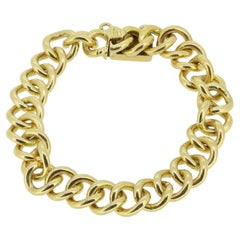Vintage Twisted Curb Link Bracelet
