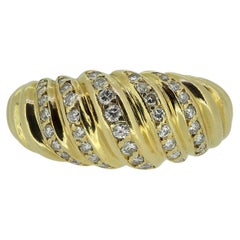Cartier Diamond Croissant Ring
