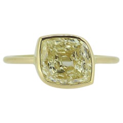 Anello solitario con diamante da 3.36 carati